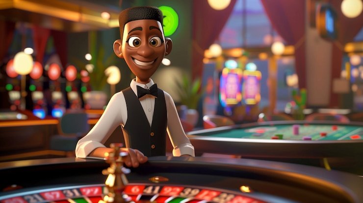 Monopoly Live broadcast studio with illuminated board and dice on king88bet login